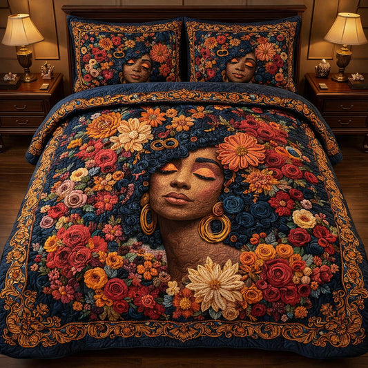 Eternal Black Beauty Duvet Cover Set GFTOHD13845