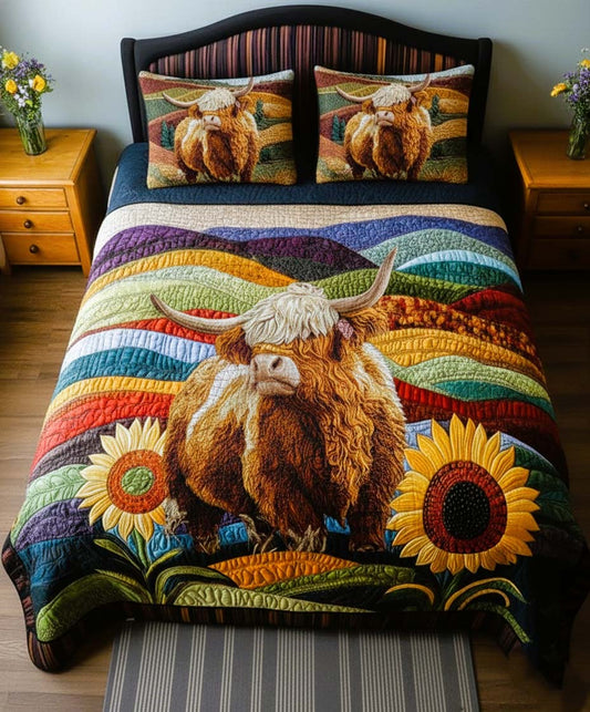 Highland Cow Duvet Cover Set GFTOMA8104