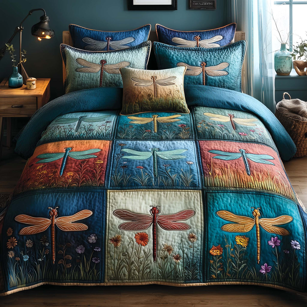 Iridescent Glide Duvet Cover Set GFTOTP16799