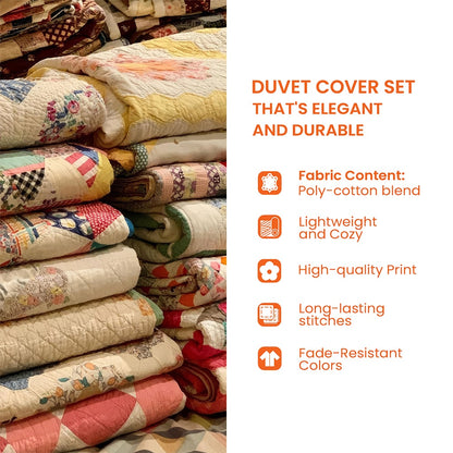 Christmas Santa Duvet Cover Set GFTOHD11383